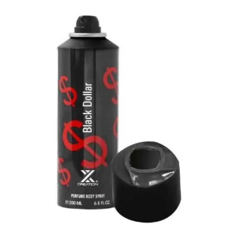 X Creation Good Feeling Black Deo Spray 200Ml